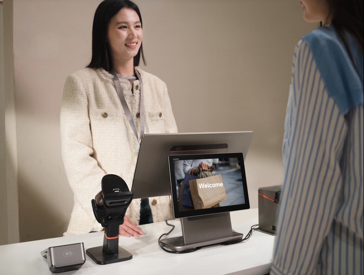Desktop POS (15" single screen)